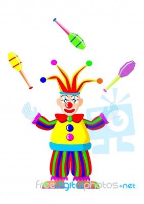 Clown Stock Image