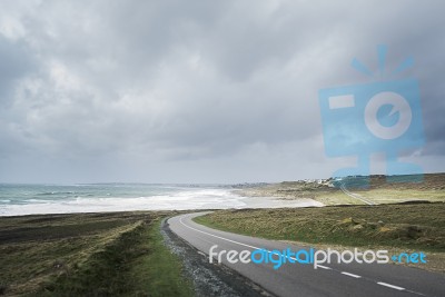 Coast Of Bretagne Stock Photo