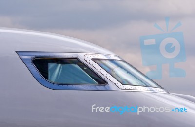 Cockpit Stock Photo