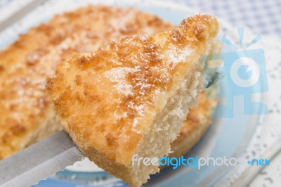 Coconut Crumble Cake Stock Photo Coconut Crumble Cake Stock Photo