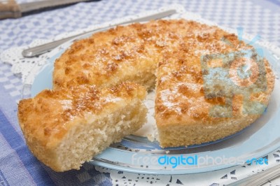 Coconut Crumble Cake Stock Photo Coconut Crumble Cake Stock Photo