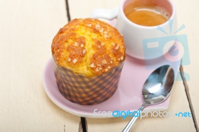 Coffee And Muffin Stock Photo