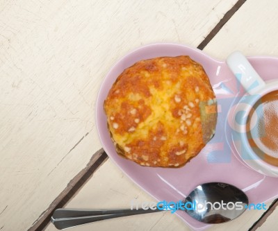 Coffee And Muffin Stock Photo