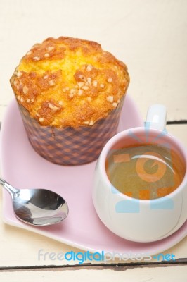 Coffee And Muffin Stock Photo