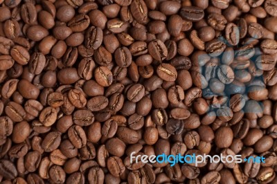 Coffee In  Background Stock Photo