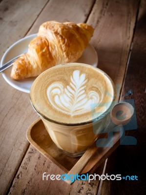 Coffee Latte Stock Photo