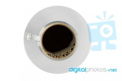 Coffee On Isolate Stock Photo