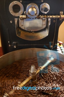Coffee Roaster Stock Photo