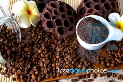 Coffee Scrub Stock Photo Coffee Scrub Stock Photo