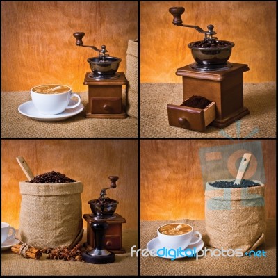 Coffee Set Stock Photo