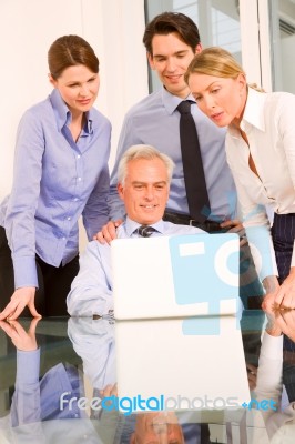 Colleagues Stock Photo