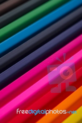 Color Pencils Stock Photo