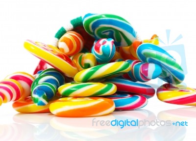 Colored Candy Stock Photo