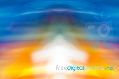 Colorful Abstract Light Vivid Color Blurred Background Stock Photo
