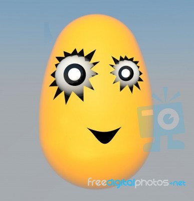 Colorful Easter Egg Stock Image