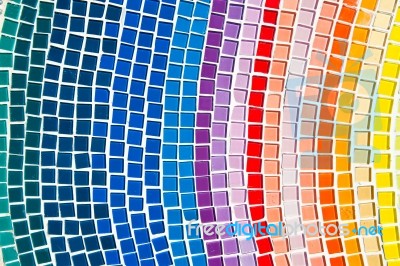 Colorful Mosaic Stock Photo