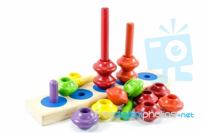 Colorful Toy Isolated Stock Photo
