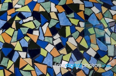 Colorfull Floor Texture Stock Photo