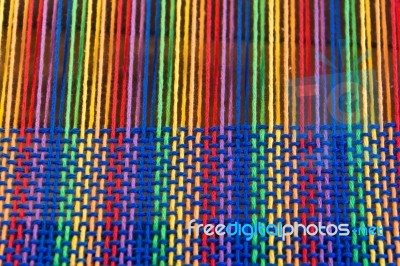 Comb Loom With Rainbow Colors And Diversity Flag Stock Photo