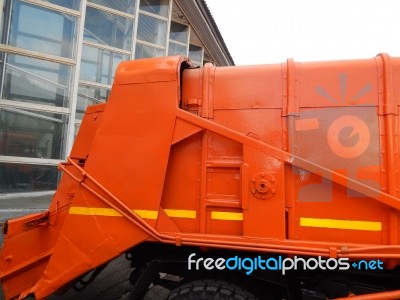 Communal Road Automotive Equipment, Retro Parts And Components Stock Photo