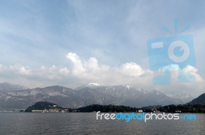 Como Lake Stock Photo