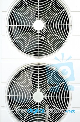 Compressor Air-condition Stock Photo