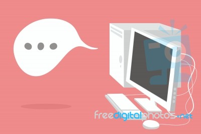 Computer Stock Image