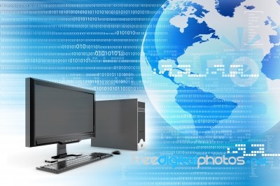 Computer Stock Image