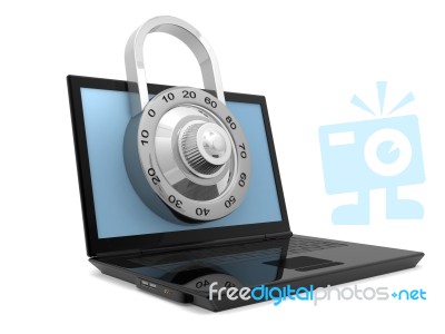 Computer Security Stock Image