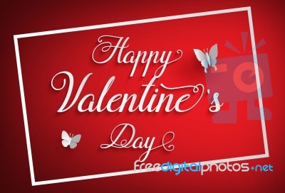 Concept Of Happy Valentine Day Stock Image