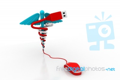 Concept Of Medicine Online Stock Image
