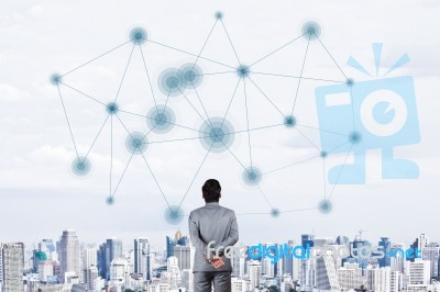 Connection Concept Stock Photo