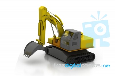 Construction Building Machine Concept Stock Image