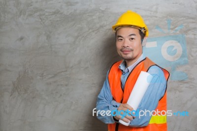 Construction Technician Stock Photo Construction Technician Stock Photo