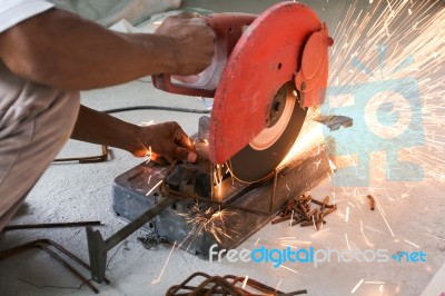 Construction Worker Stock Photo