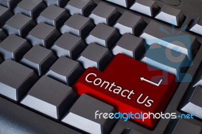 Contact Us Stock Image
