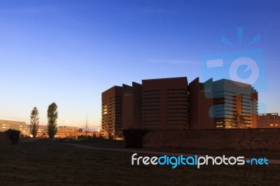 Contemporary Building Stock Photo