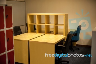 Contracted Office Interiors Stock Photo