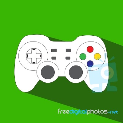 Controller  Icon Stock Image