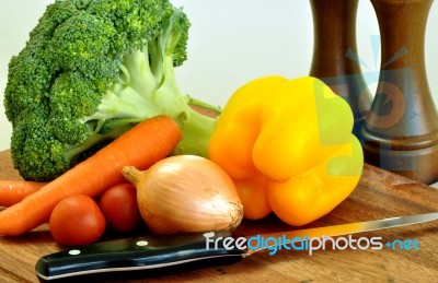 Cooking Time Stock Photo