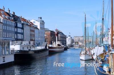 Copenhagen In The Denmark Stock Photo