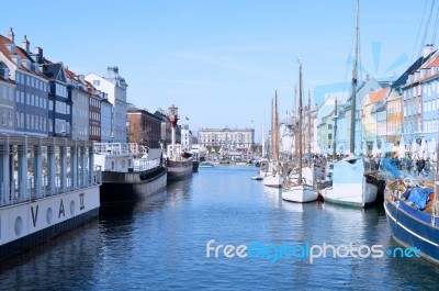 Copenhagen In The Denmark Stock Photo