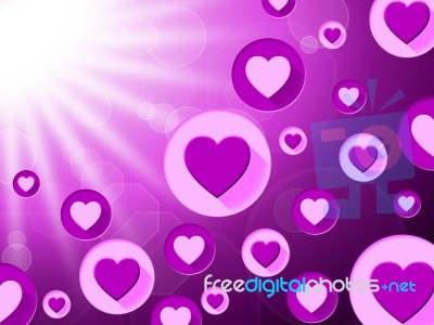 Copyspace Background Represents Valentine Day And Affection Stock Image