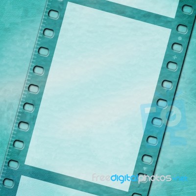 Copyspace Filmstrip Means Photographic Blank And Border Stock Image