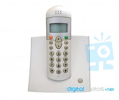 Cordless Phone Stock Photo