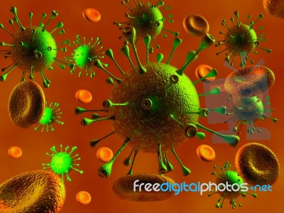 Corona Virus Stock Image