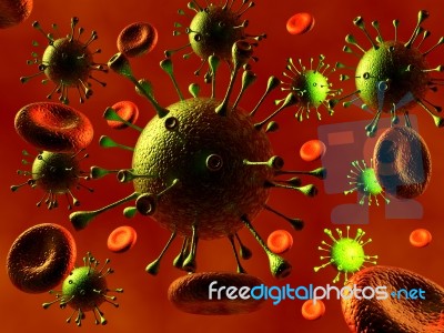 Corona Virus Stock Image