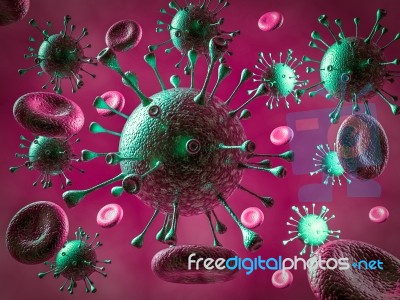 Corona Virus Stock Image