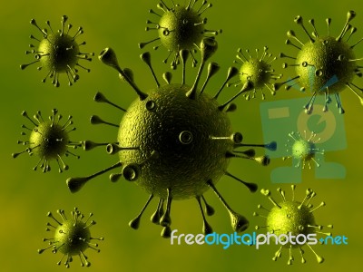 Corona Virus Stock Image