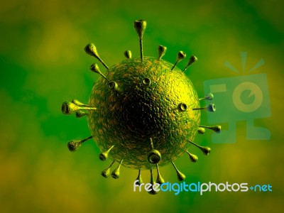 Corona Virus Stock Image